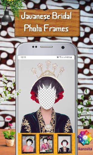 Javanese Bridal Photo Frames   Stickers screenshot 3