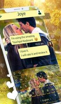 Romantic Couple Love Photo Keyboard Theme screenshot 2