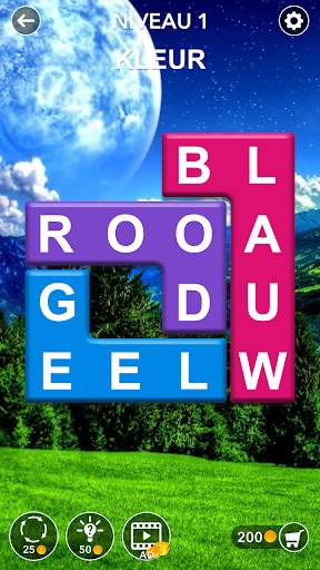 Woordzoeker puzzel: verborgen woorden vinden screenshot 1