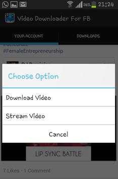 Video Downloader For Facebook screenshot 4