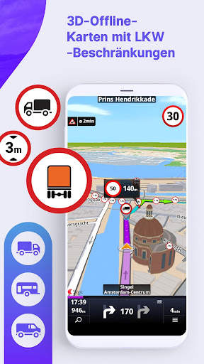 Sygic GPS LKW & Wohnmobil screenshot 2