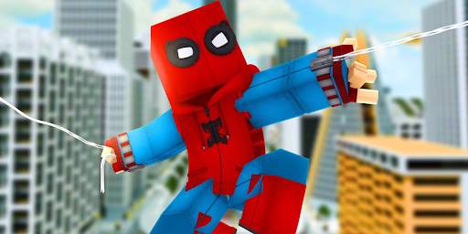 Spider Web Man Mod for Minecraft screenshot 2