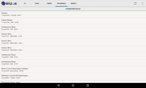 Beyonwiz WizOS screenshot 8