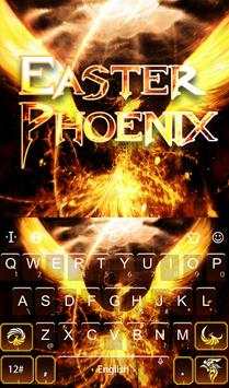 Easter Phoenix Keyboard Theme 2 تصوير الشاشة