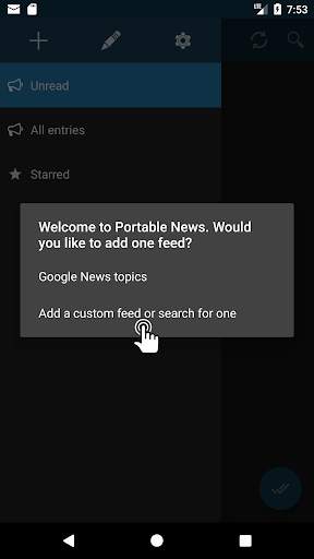 Portable News screenshot 1