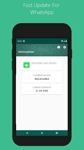 Auto Updater For WhatsUpp screenshot 1