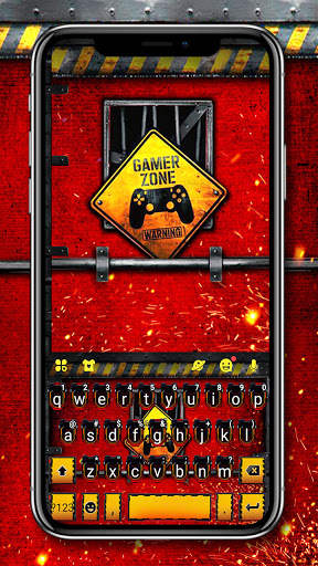 Gamer Zone Keyboard Background screenshot 1