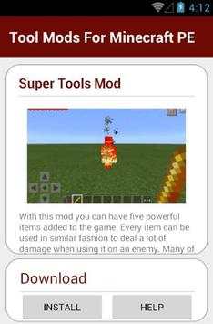 Tool Mods For Minecraft PE screenshot 5