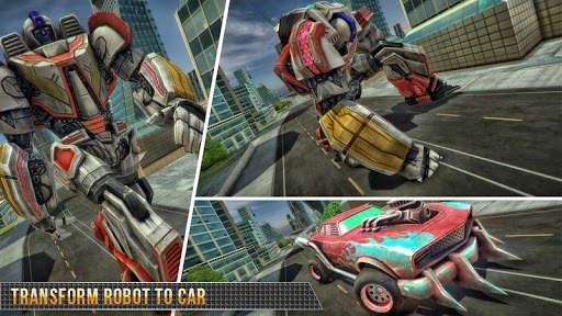 Real Gangster Robot Car Transform Game 2020 screenshot 5