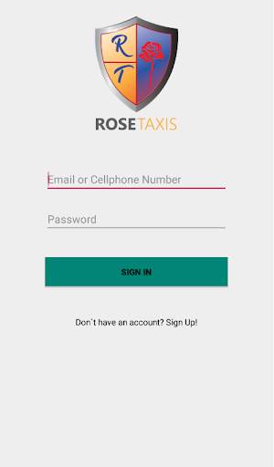 Rose Taxis App screenshot 2