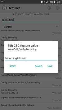 CSC Feature Expert for Samsung 4 تصوير الشاشة