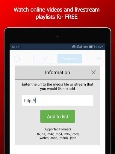 BUL Player - Video and Livestream Player screenshot 8
