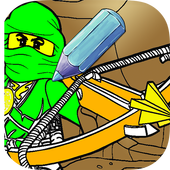 Coloring Book Ninja team icon