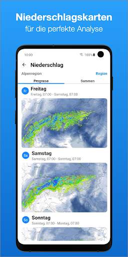 bergfex/Wetter App - Prognosen Regenradar & Webcam screenshot 5