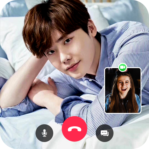 Korean Star Call Prank icon