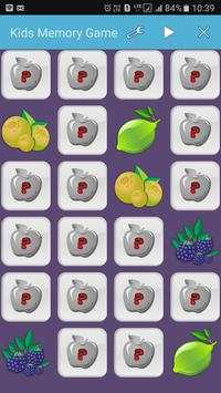 Funny Kids Memory Game screenshot 4