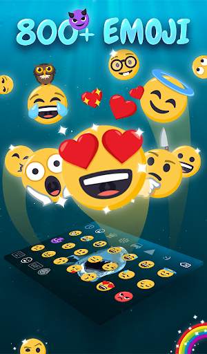 Shark Attack Animated Keyboard   Live Wallpaper screenshot 4