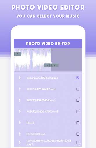Photo Video Editor With Music screenshot 5