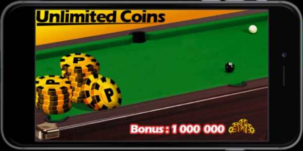 8 Ball Pool Coins Simulated screenshot 3