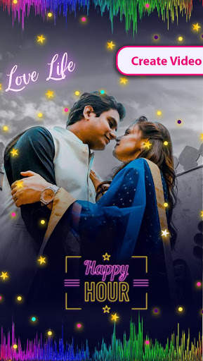 Wido - Video Status Maker With Particles & Effects स्क्रीनशॉट 3