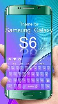 Keyboard for Galaxy S6 screenshot 1