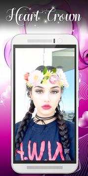 Photo Booth Heart Crown App screenshot 4