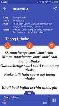Hit Housefull 3 Songs Lyrics screenshot 3