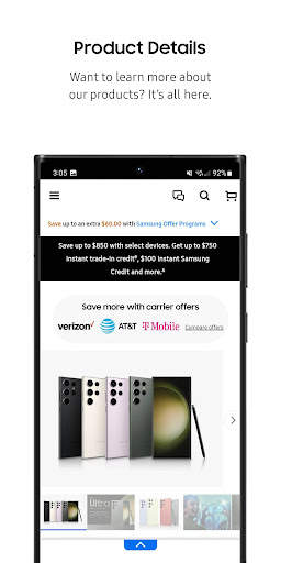 Shop Samsung screenshot 5