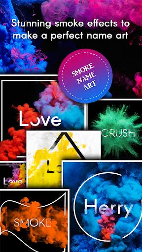 Name Art Smoke Effect screenshot 1