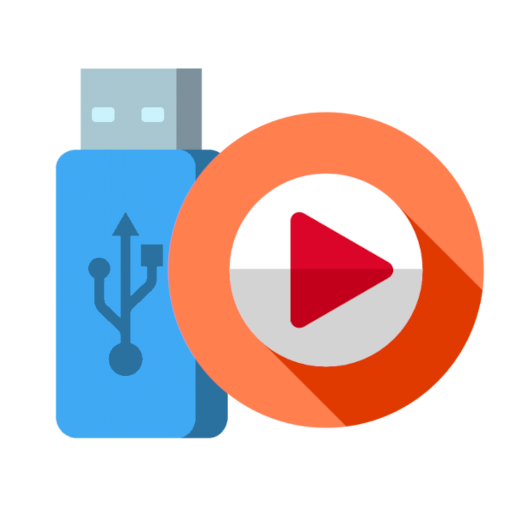 OTG USB Video Audio Player - for MP4 MP3 MKV WAV icon