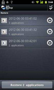 Safe Backup Root screenshot 3
