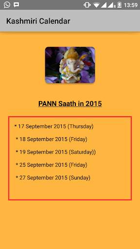 Kashmiri Calendar screenshot 15
