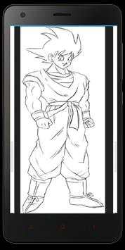 How to Draw DBZ Character screenshot 2