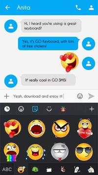 GO Keyboard Sticker Emoticon 5 تصوير الشاشة