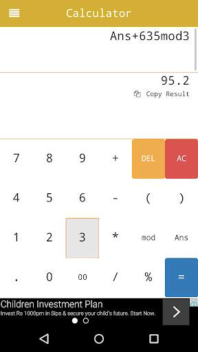 Calculator screenshot 2