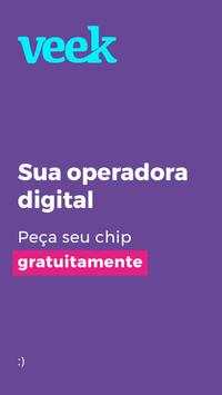 VEEK | Operadora digital, sem planos e contratos screenshot 1
