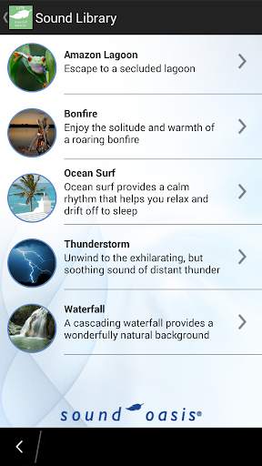 Nature Sounds for Sleep Lite screenshot 3