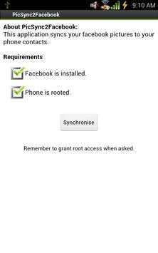 PicSync to Facebook screenshot 1