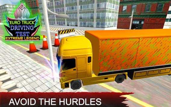 Euro Truck Driving Test : Extreme Legend screenshot 10