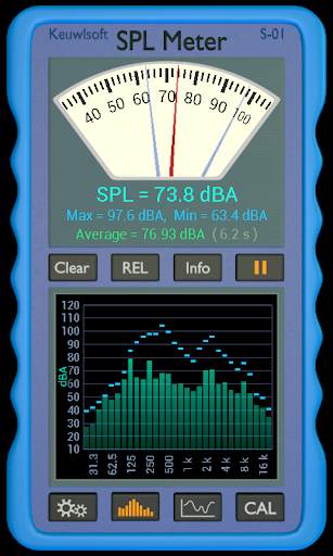 SPL Meter скриншот 2