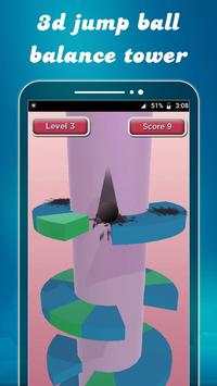 3d Helix Jump Ball – Tower Balance Game screenshot 7
