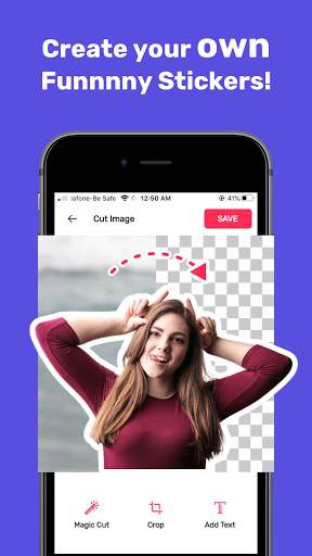 StickerMoji: Meme Stickermaker for WhatsApp Chat screenshot 2