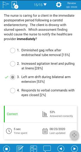 UWorld NCLEX screenshot 3