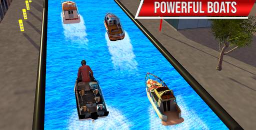 Water Boat Driving: Racing Sim screenshot 1