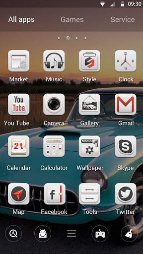 Vintage car Go Launcher Theme screenshot 5