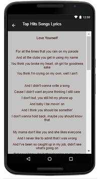Justin Bieber Music Lyrics screenshot 4