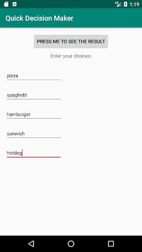 Quick Decision Maker screenshot 3