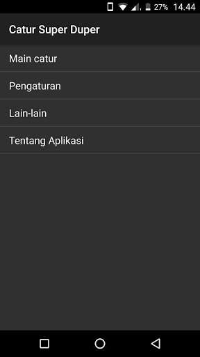 Catur Super Duper Indonesia screenshot 1