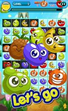 Match 3 Funny Farm Fruit screenshot 4