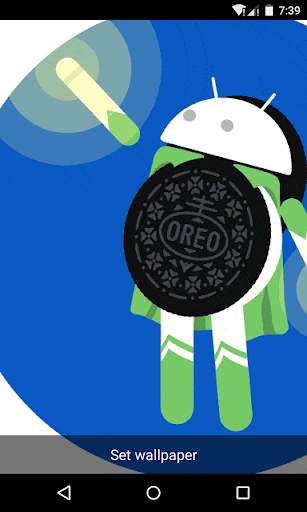 New Oreo Live Wallpaper screenshot 3